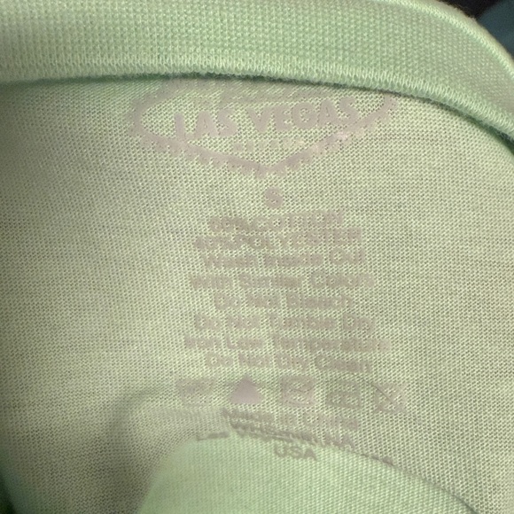 Cherry Light Green Graphic T-Shirt Las Vegas - Picture 4 of 4